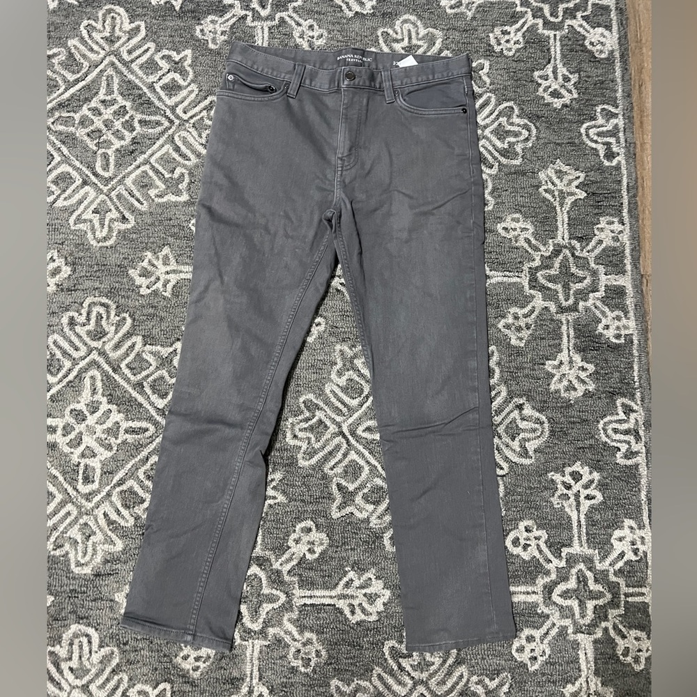 Men’s Banana Republic Traveler Slim Fit Gray Jeans